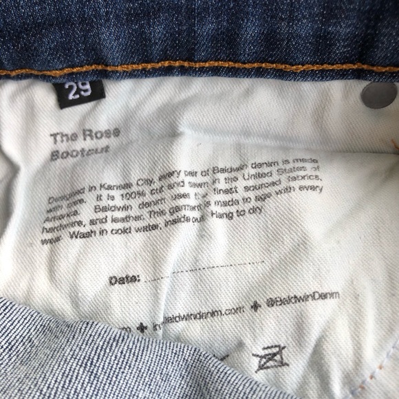 Baldwin Brand Jean Shorts Size 29 - Picture 8 of 8